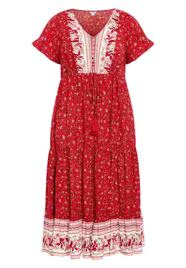 Sandy Border Print Dress image number 2
