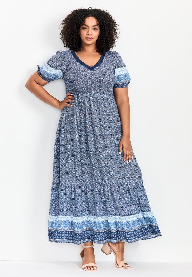 Eve Border Dress image number 4