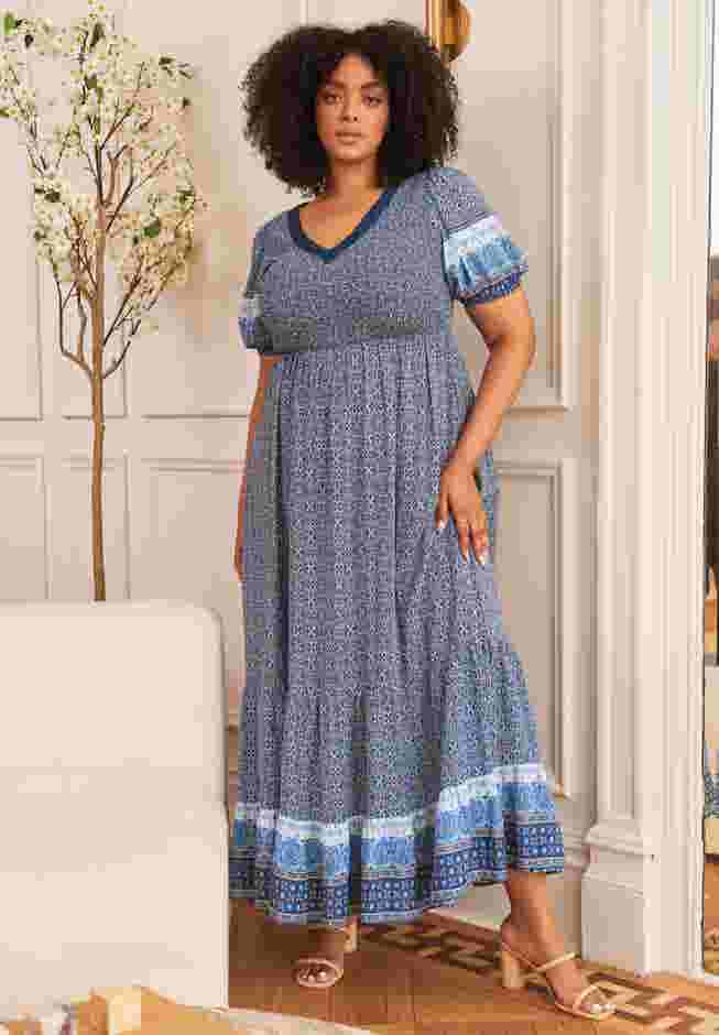 Eve Border Dress image number 5