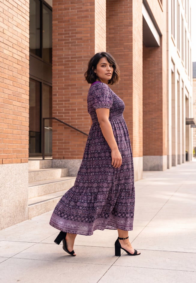 Eve Border Dress image number 1