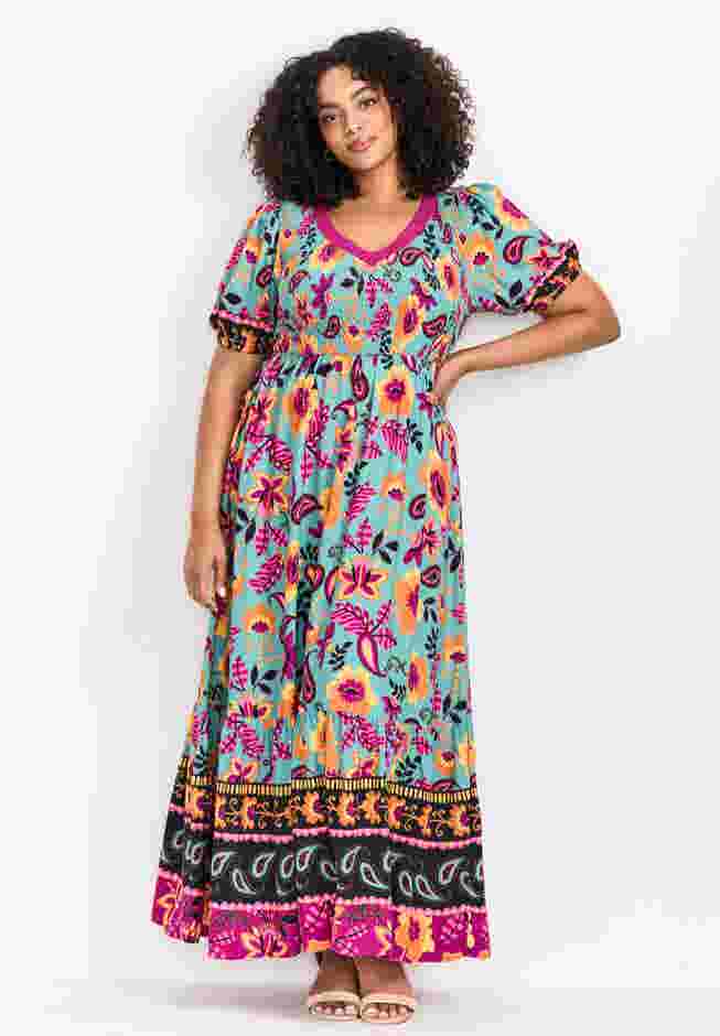 Eve Border Dress image number 0