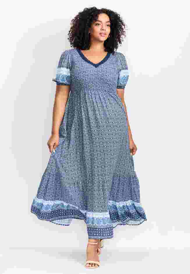 Eve Border Dress image number 0