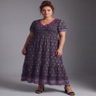 Eve Border Dress image number null