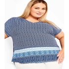 Kara Mixed Media Top image number null