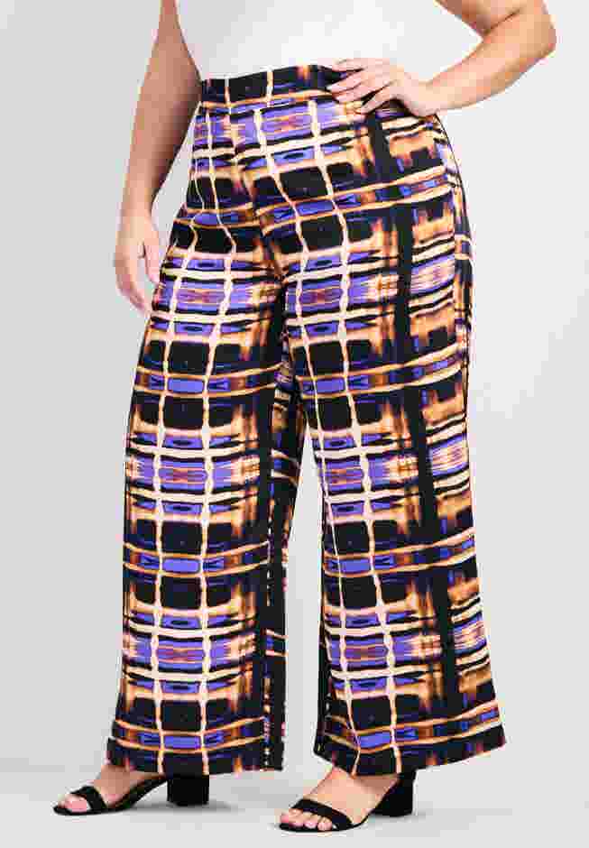 Goldi Wide Leg Satin Pant image number 2