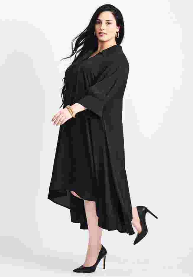 Parker Hanky Hem Collared Dress image number 2