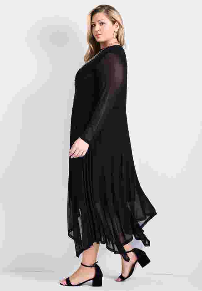 Mere Mesh High Neck Dress image number 2