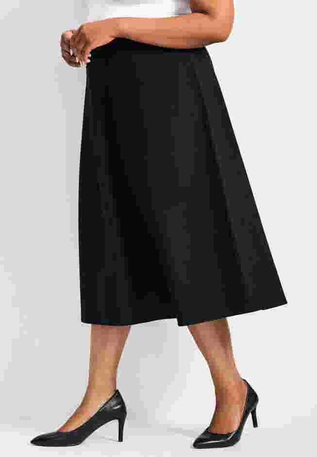 Jada Ponte Swing Skirt image number 2