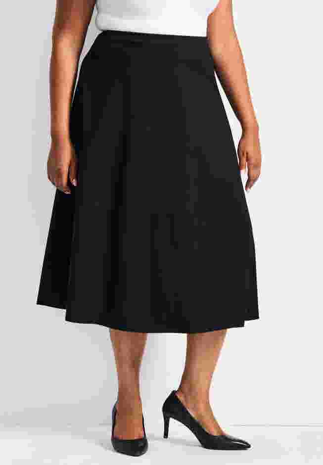 Jada Ponte Swing Skirt image number 0
