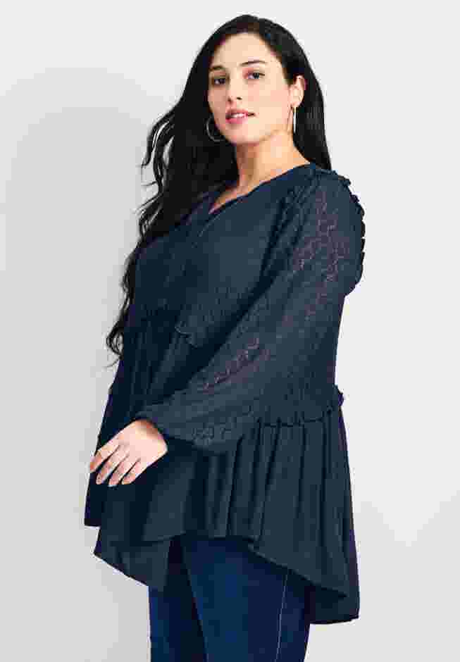 Haven Lace Yoke Top image number 2