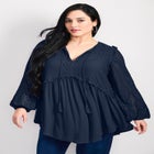 Haven Lace Yoke Top image number null