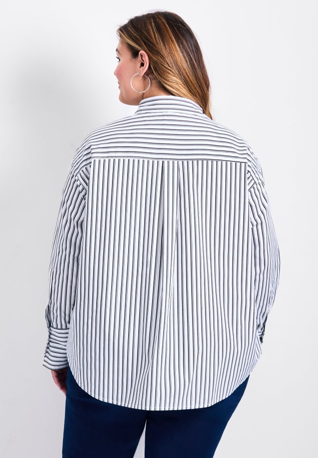 Breanna Classic Poplin Shirt image number 1