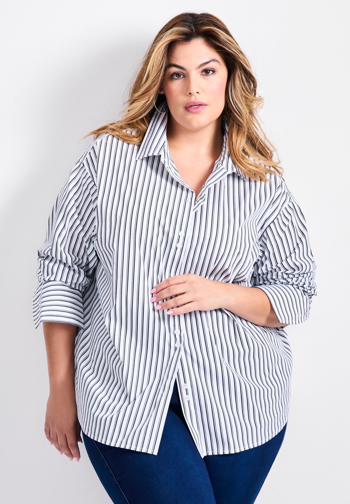 Breanna Classic Poplin Shirt image number 0