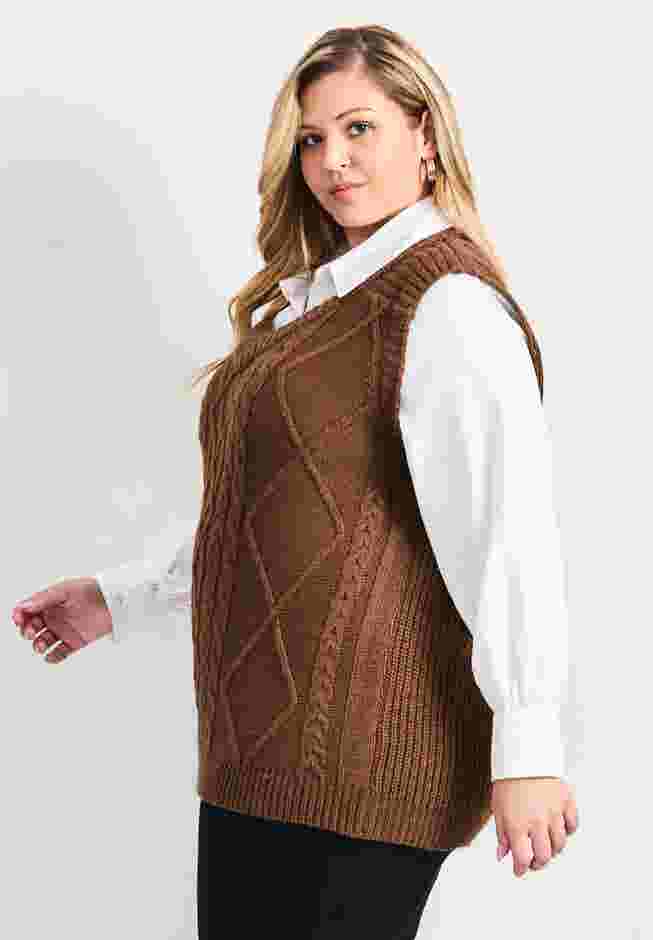 Veronica 2Fer Cable Vest image number 2
