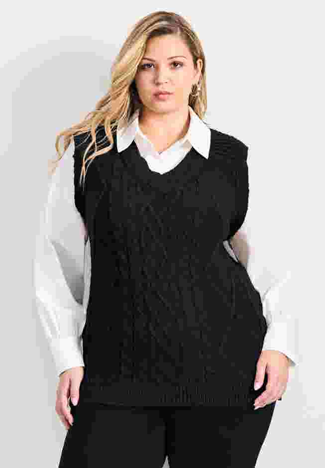 Veronica 2Fer Cable Vest image number 0