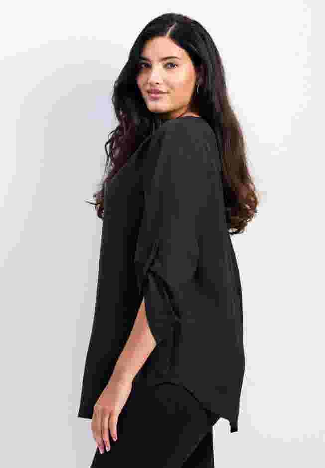 Madeline Tab Slv Blouse image number 2