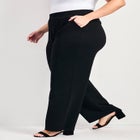 Zoe Ponte Straight Leg Pant image number null