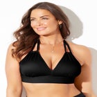 Loop Strap Halter Bikini Top image number null