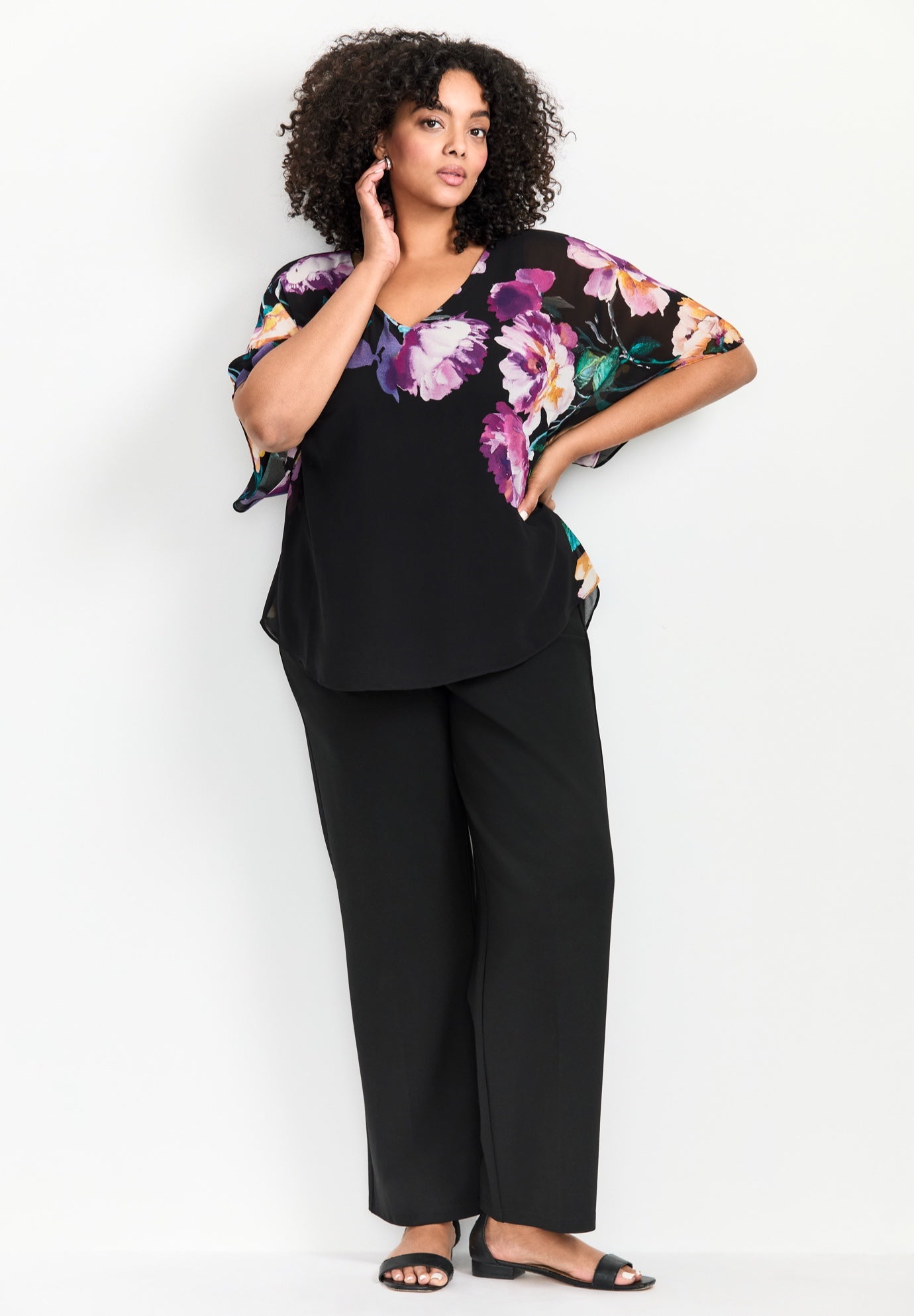 Love Story Overlay Blouse image number 5