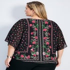 Love Story Overlay Blouse image number null