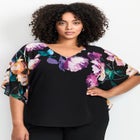 Love Story Overlay Blouse image number null