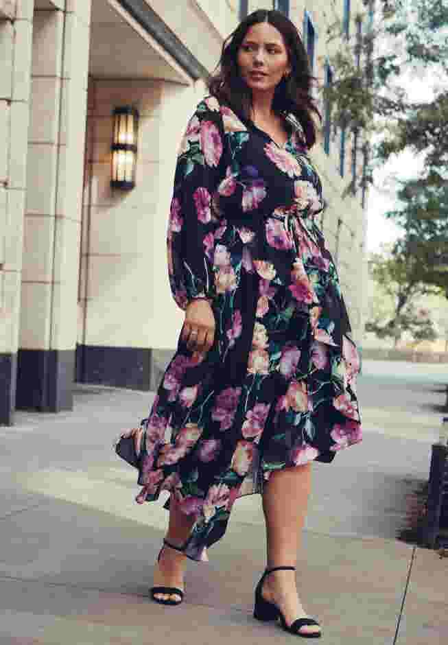Endless Love Chiffon Dress image number 3