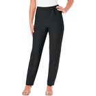 Plus Size Classic Bend Over&reg; Structured Straight Leg Pull-On Pant image number null