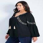 Isabelle Embroidered Top image number null