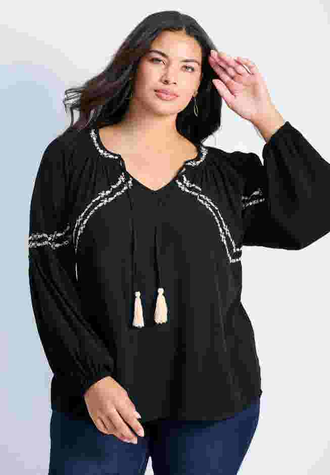Isabelle Embroidered Top image number 0