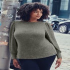 Jessica Rib Hacci Knit Top image number null