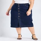 Billy Denim Skirt image number null