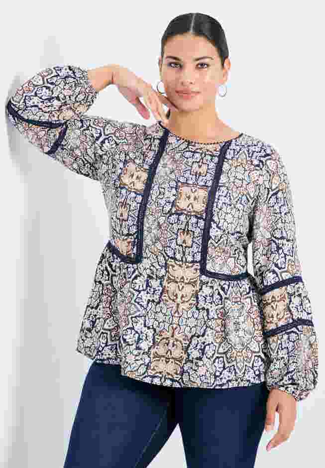 Bridget Lace Detail Blouse image number 0