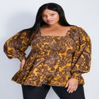 Felicity Shirred Bodice Blouse image number null