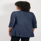 Miley Rib Hacci Button Tunic image number null