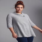 Miley Rib Hacci Button Tunic image number null