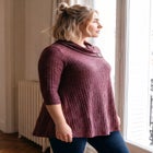 Miley Rib Hacci Button Tunic image number null