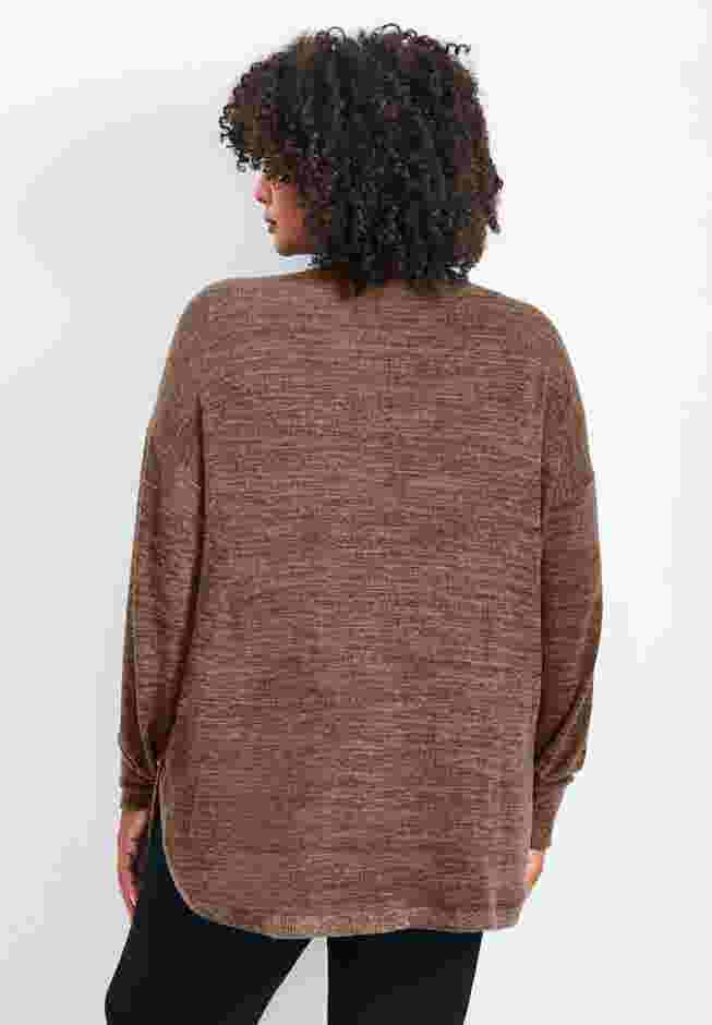 Bec Button Detail Hacci Top image number 1