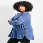 Bec Button Detail Hacci Top image number null