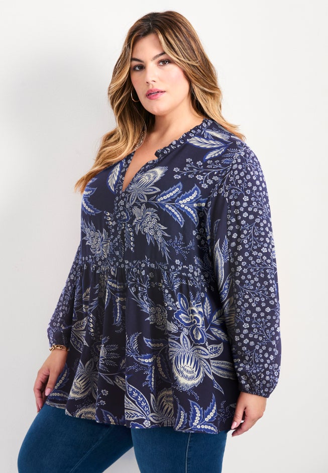 Floral Fields Tunic image number 2