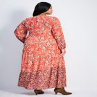 Floral Falls Tiered Maxi Dress image number null