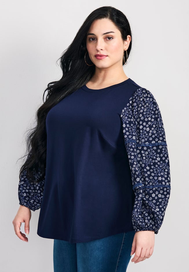 Melody Blouson Sleeve Top image number 2