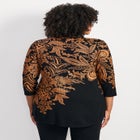 Millie 3/4 Sleeve Top image number null