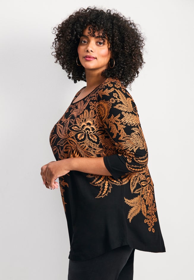 Millie 3/4 Sleeve Top image number 2