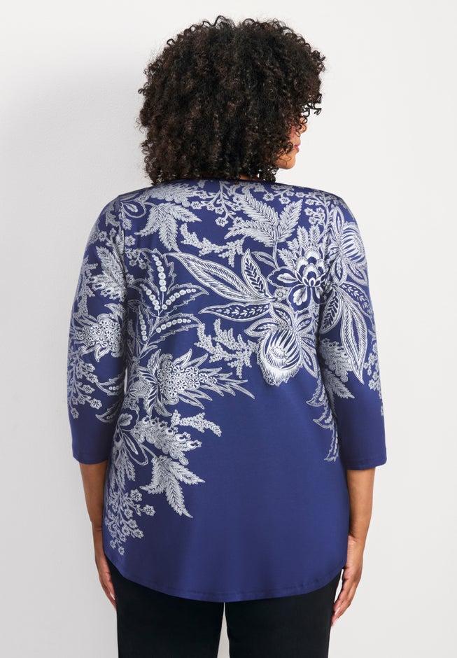 Millie 3/4 Sleeve Top image number 1