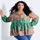 Kiani Boho Print Tunic image number null