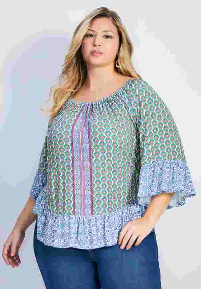 Serenity Ruffle Top image number 0