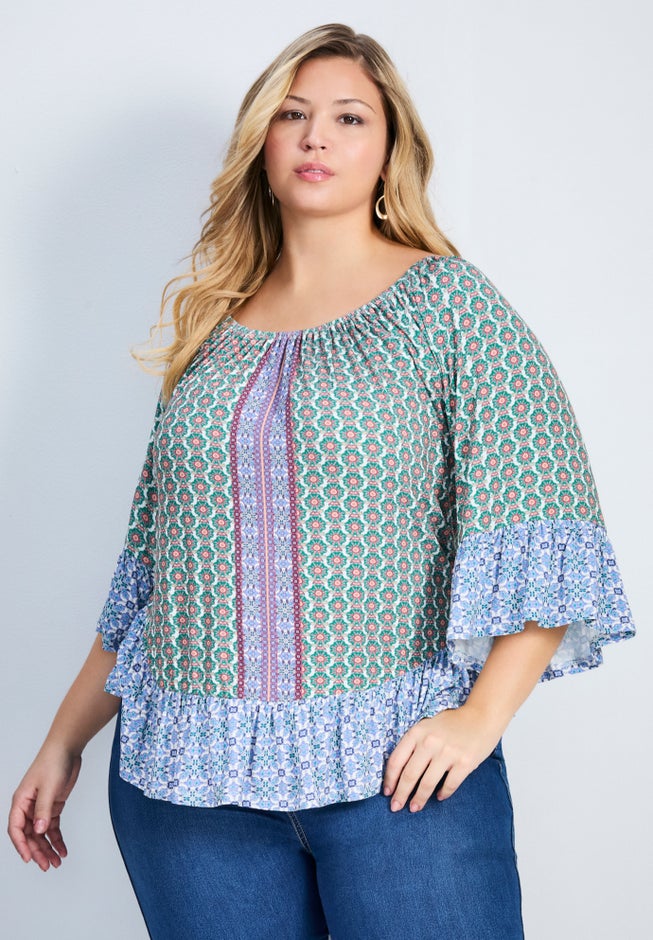 Serenity Ruffle Top image number 0