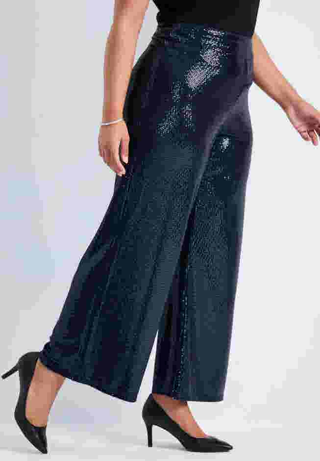 Glitz Sequin Wide Leg Pant image number 2