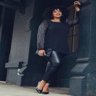 Glitz Embellished Sleeve Tunic image number null