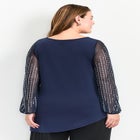 Glitz Embellished Sleeve Tunic image number null